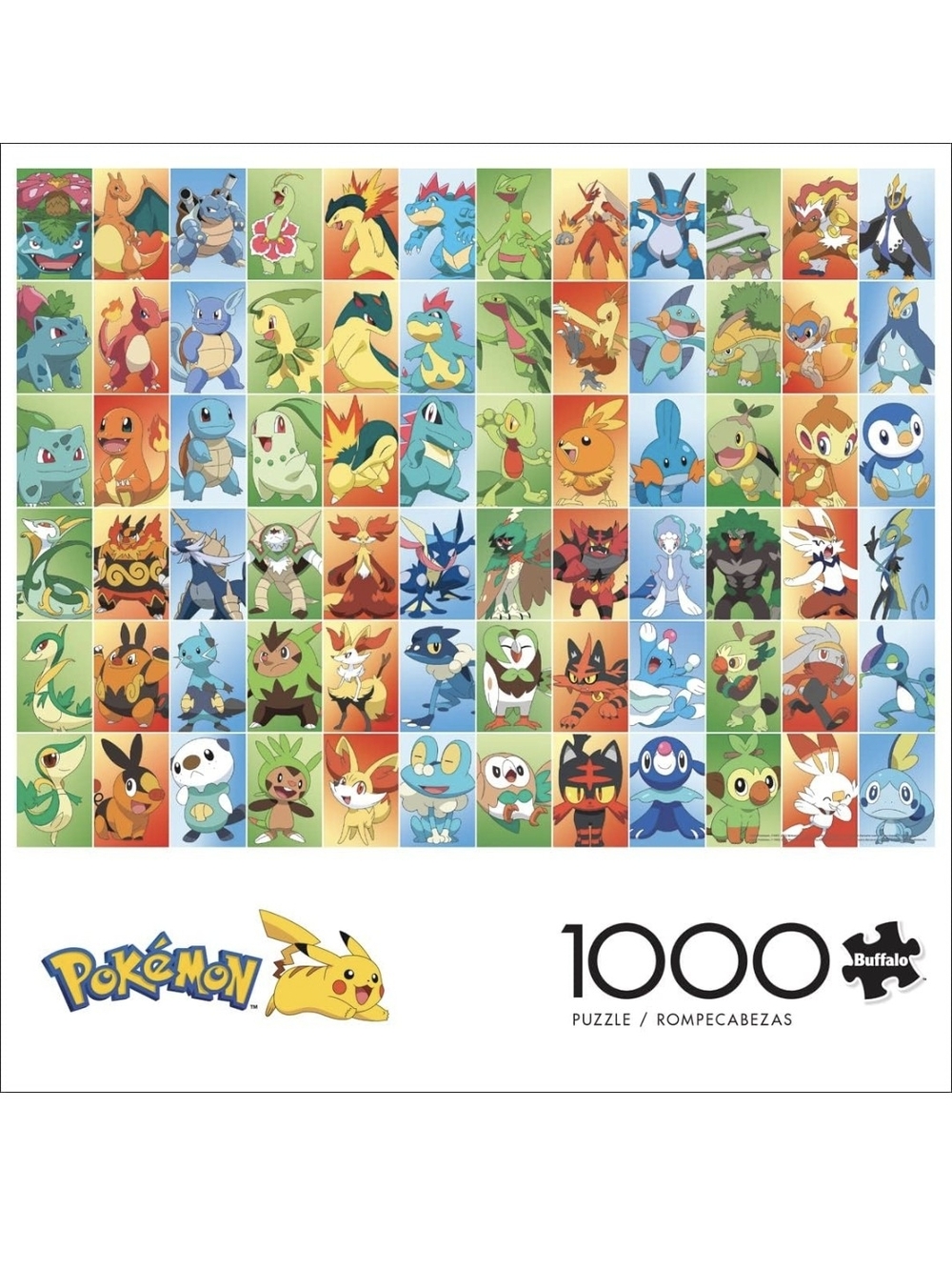 NIB 1000 Piece Pokemon Puzzle - Buffalo